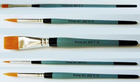 Brushes - Prime Art 365 Golden Taklon