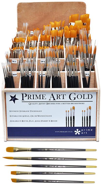 Brushes - Prime Art Gold